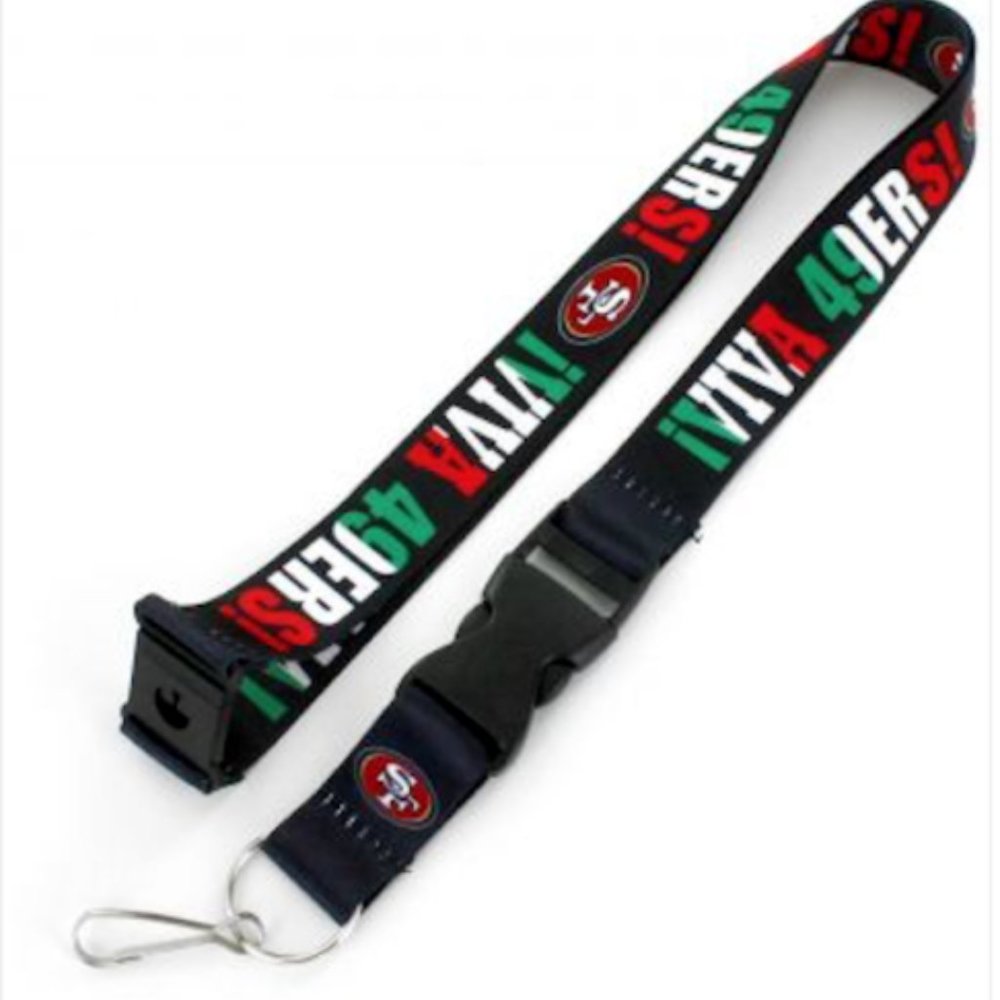 SAN FRANCISCO 49ERS LANYARD "VIVA" NFL